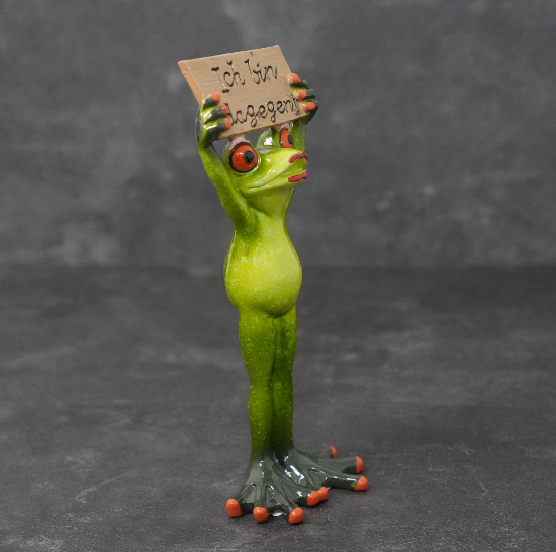 Protest-Quaki – Der Frosch mit Haltung