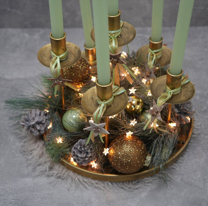 „Golden Forest – Adventsleuchter“