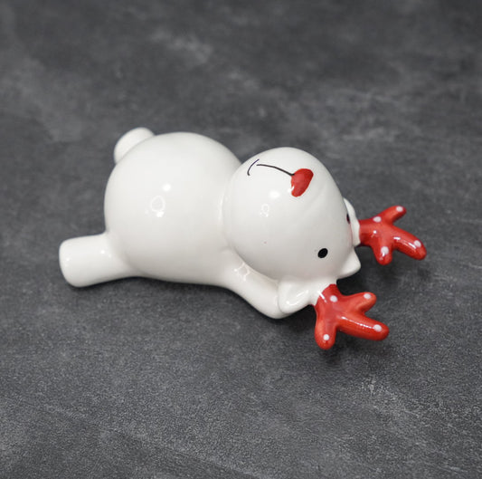 Rentier „Crissi“ weiß