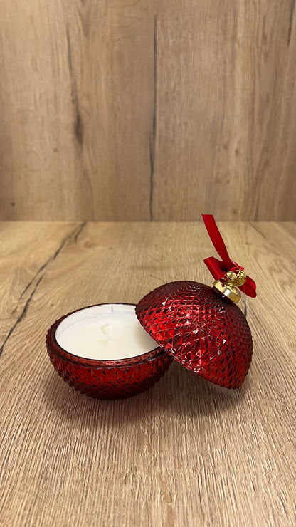 Kerze-Weihnachtskugel „Chic“
