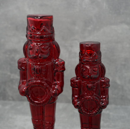 Rot-Nussknacker-Glas „Chubby“