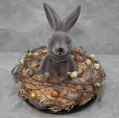 „Bunny“ Holzwollekranz