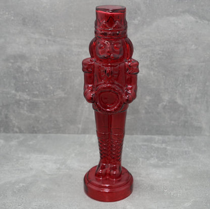 Rot-Nussknacker-Glas „Chubby“