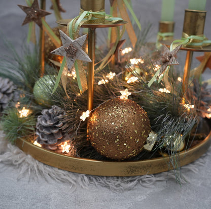 „Golden Forest – Adventsleuchter“