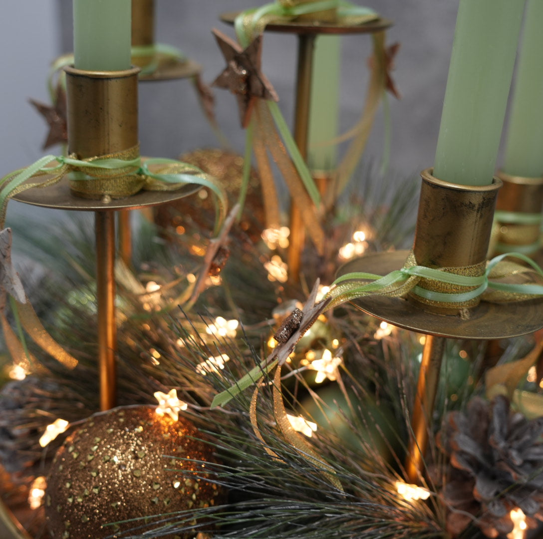 „Golden Forest – Adventsleuchter“